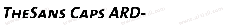 TheSans Caps ARD字体转换 TheSans Caps ARD字体转换